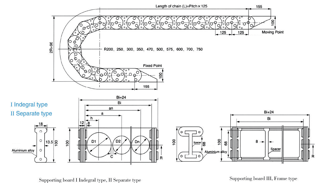bản vẽ máng kéo 1