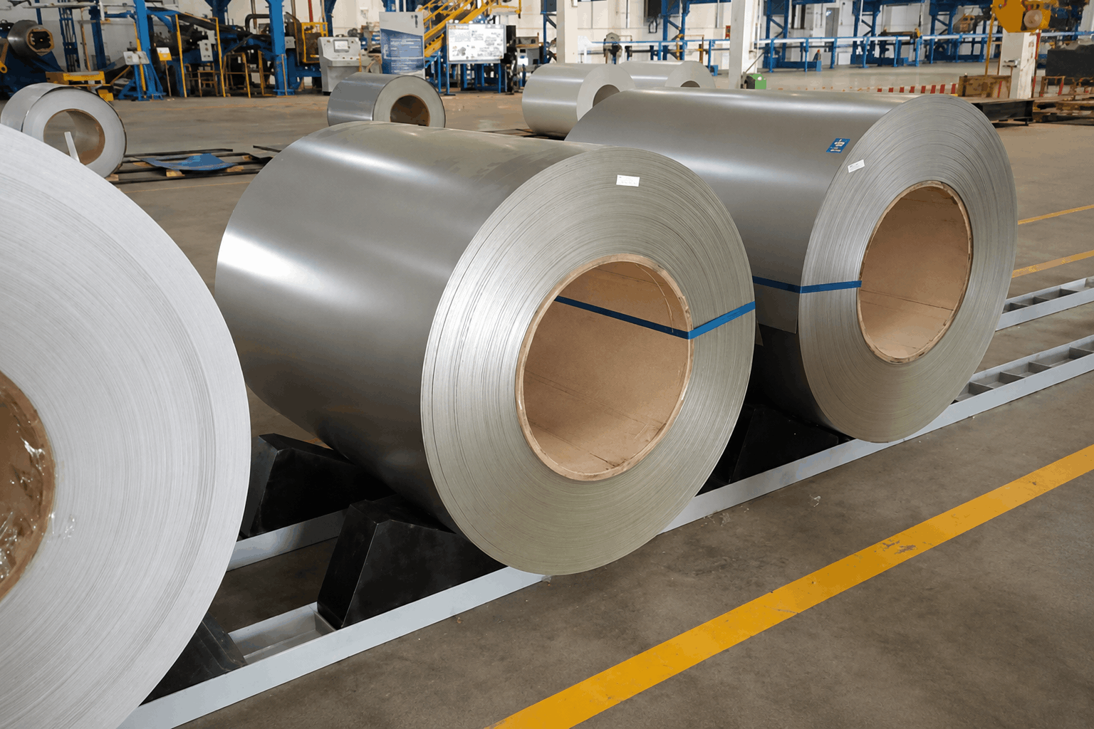 Nhựa chèn cuộn coil và thép hộp dùng trong lưu trữ và vận chuyển thép cuộn trong công nghiệpNhựa chèn cuộn coil và thép hộp dùng trong lưu trữ và vận chuyển thép cuộn trong công nghiệp